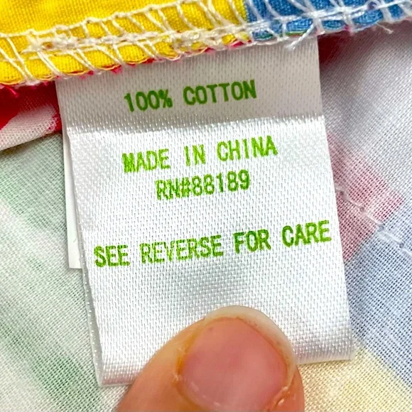 Lilly Pulitzer Shorts Girls 12 Rollin Turtles Mini Callahan Patchwork Cotton - Picture 4 of 4